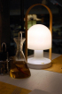 Marset FollowMe hordozható újratölthető lámpa, FollowMe rechargeable and portable table lamp