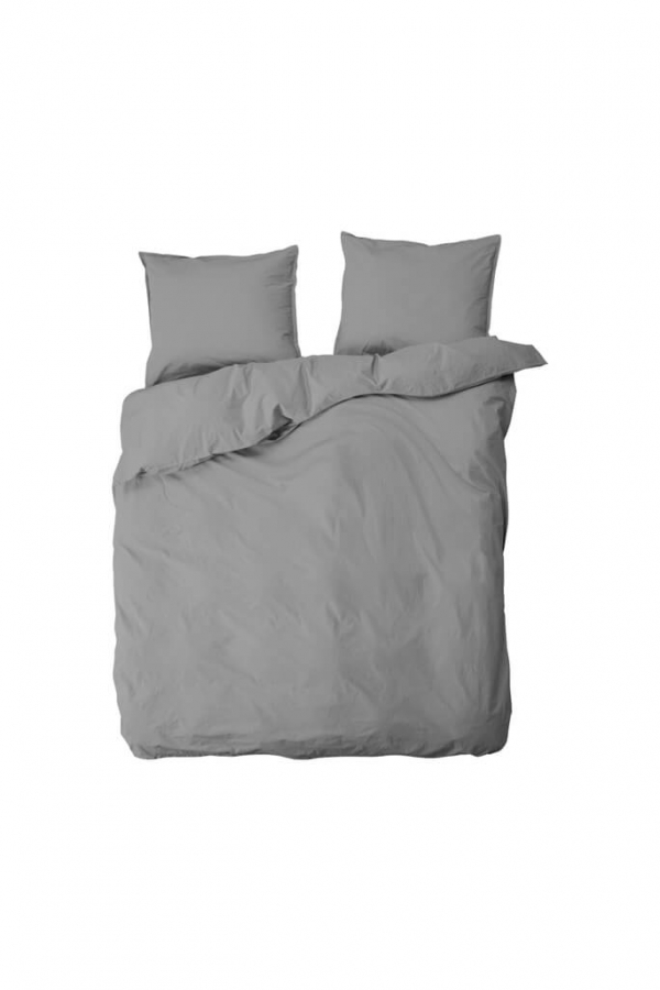 byNord | Ingrid kétszemélyes szürke ágynemű | Ingrid double bed linen, thunder | Solinfo Shop