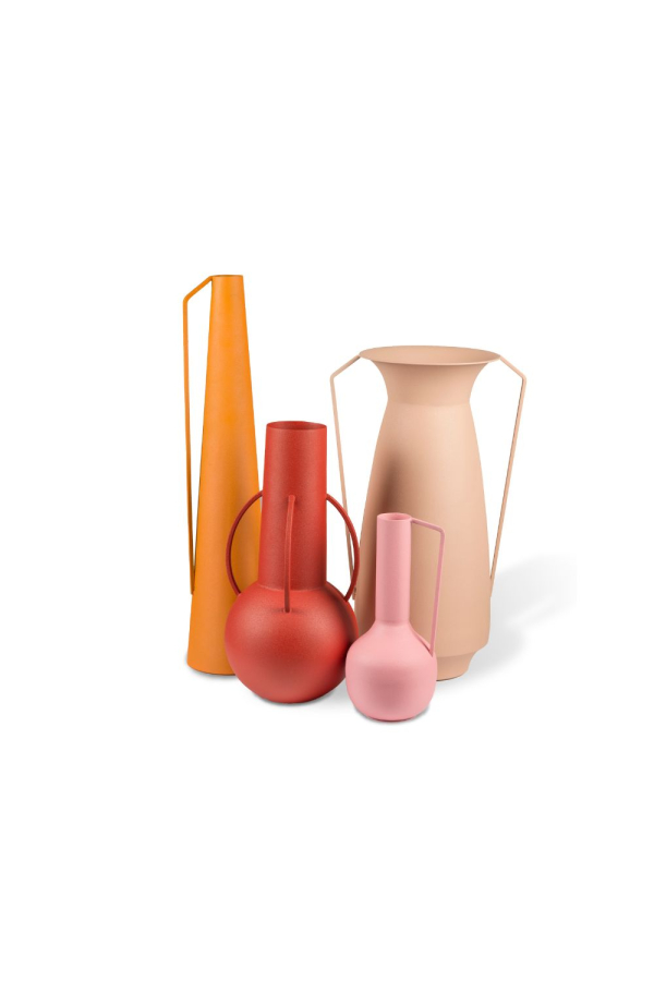 POLSPOTTEN | Roman púder váza szett 4 db | Roman Vases Light Pink Set of 4  | Home of Solinfo