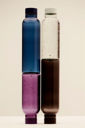 HAY | Miz sötétkék kulacs 0,72 L | Miz Water Bottle-0,72 litre-Dark blue | Home of Solinfo