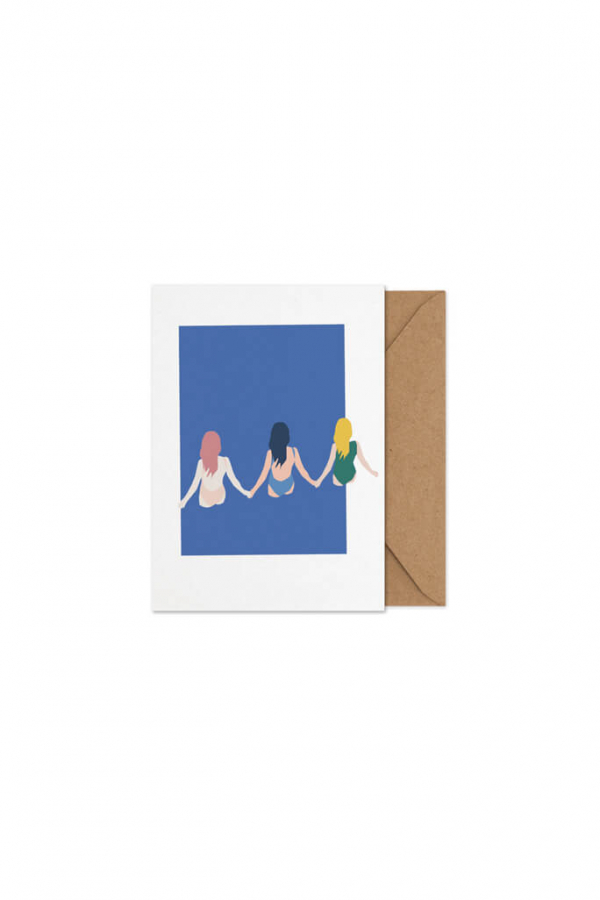 Paper Collective | Girls képeslap | Girls art card | Home of Solinfo