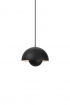 &Tradition | Flowerpot VP1 matt fekete függeszték | Flowerpot VP1 pendant matt black | Home of Solinfo
