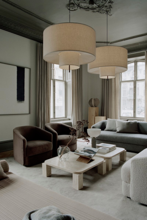 New works | Atlas travertin dohányzóasztal 82x82 | Atlas Coffee Table 82x82 | Home of Solinfo