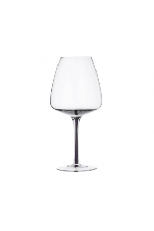 Broste Copenhagen | Smoke vörösboros pohár, füstszínű | Smoke red wine glass | Solinfo Shop
