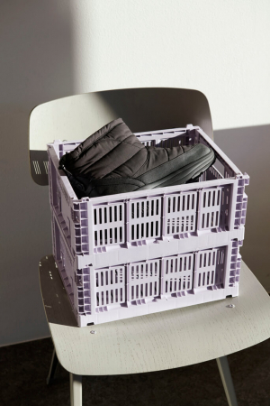 HAY | Összecsukható levendula rekesz M | Color crate M lavender | Home of Solinfo