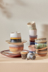 HKliving | 70s Ceramics cappuccino bögre szett | 70s Ceramics cappuccino mug set | Solinfo Shop