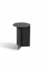 HAY | Slit fekete lerakóasztal | Slit side table, high black | Home of Solinfo