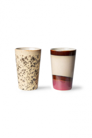 HK Living | 70's Ceramics Nova teás bögre szett | 70's Ceramics Nova tea mugs set | Home of Solinfo