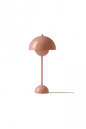 &Tradition | VP3 Flowerpot beige red asztali lámpa | VP3 Flowerpot table lamp, beige red | Solinfo Shop