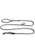 HAY | HAY fehér és fekete póráz M/L  | HAY Dogs Leash-Braided Adjustable M/L black-white | Home of Solinfo