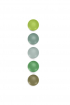 Vitra zöld mágnes szett | Magnet dots, green | Solinfo Shop