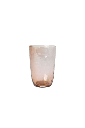 Broste Copenhagen | Barna magas pohár | Hammered High Tumbler | Home of Solinfo