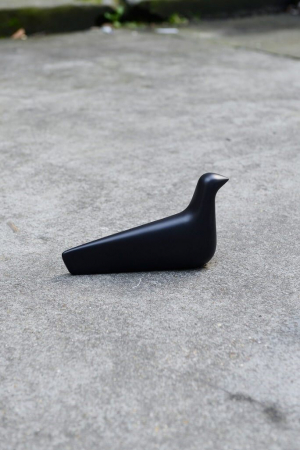 Vitra | L'Oiseau kerámia madár, fekete | L'Oiseau ceramic charcoal bird | Solinfo Shop