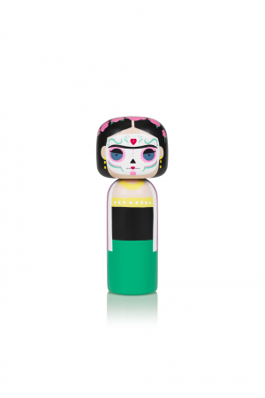 Lucie Kaas |Frida Kahlo limitált kiadás | Frida Limited Kokeshi doll | Home of Solinfo