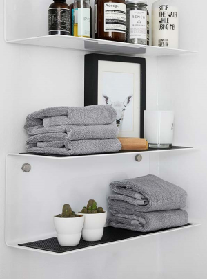 Vipp | Vipp102 törölköző 40x60 | Vipp102 guest towel 40x60 grey | Home of Solinfo