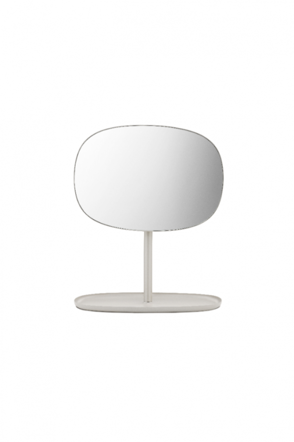 Normann Copenhagen Flip tükör bézs, Javier Moreno, Flip mirror beige | Solinfo Shop