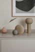 Cooee | Pastille homokszínű váza | Pastille Sand Vase | Home of Solinfo