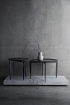 Fritz Hansen | Tray fekete asztal | Tray table black oak | Solinfo Shop