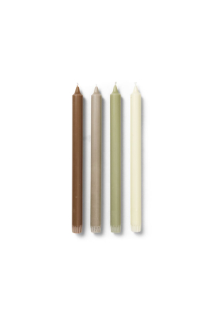 ferm LIVING |Pure Botanic Blend gyertya szett |Pure Candles set of 4 Botanic Blend | Home of Solinfo