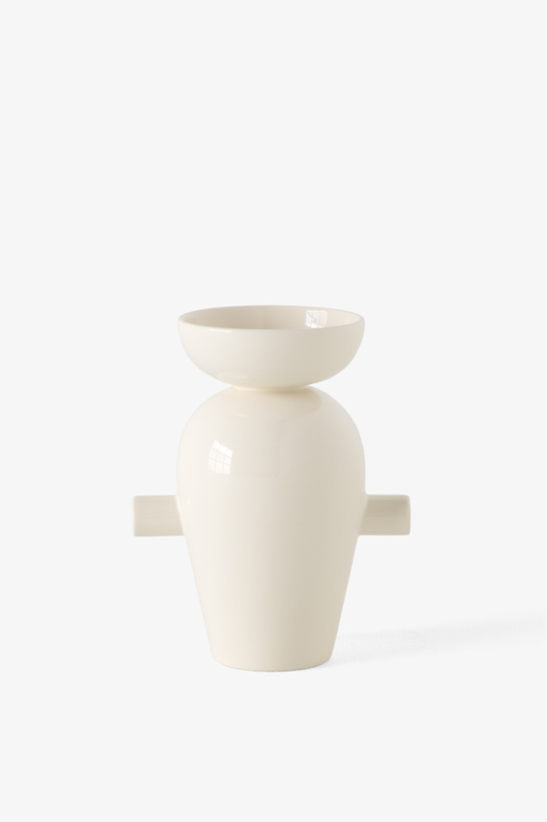 &Tradition | Momento krémszínű váza, JH40 | Momento vase, cream JH 40 | Home of Solinfo