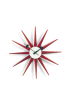 Vitra | Sunburst piros falióra | Sunburst Clock red | Home of Solinfo