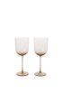 ferm living | Host vörösboros poharak - 2 darabos készlet | Host Red Wine Glasses - Set of 2 - Blush| Home of Solinfo