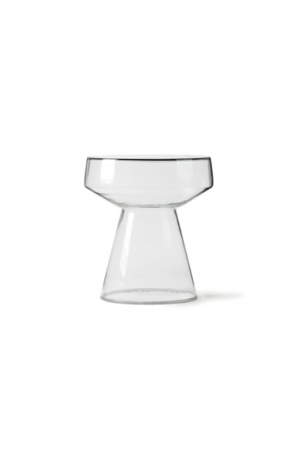 HKliving | Üveg lerakóasztal | Glass side table | Solinfo Shop