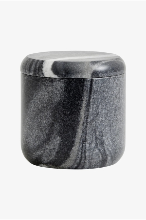 Nordal | Fekete márvány tároló | Black Marble Jar | Home of Solinfo