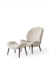 vipp | VIPP466 Lodge fehér lounge fotel | VIPP466 Lodge lounge chair, off-white | Home of Solinfo