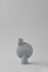 101 Copenhagen | Sphere Bubl váza, közepes, világosszürke | Sphere Bubl közepes szürke váza | Solinfo Shop
