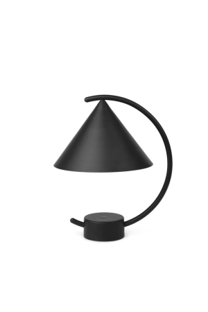 fermLIVING | Meridian fekete lámpa | Meridian lamp black | Home of Solinfo