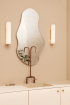 ferm LIVING | Pond nagy sárgaréz tükör | Pond Mirror - Large Brass | Home of Solinfo