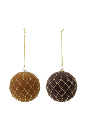 Bloomingville | Petri Barna Ornament, Műanyag | Petri Ornament, Brown, Plastic | Home of Solinfo