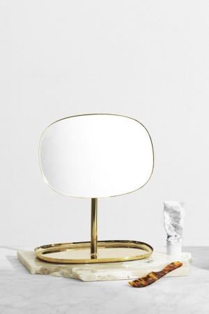 Normann Copenhagen Flip tükör sárgaréz | Flip mirror brass | Solinfo Shop