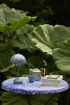 &Tradition | VP9 Flowerpot szürkéskék hordozható lámpa | VP9 Flowerpot portable lamp, stone blue | Solinfo Shop