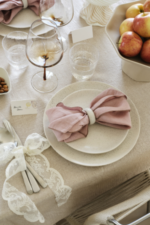 Broste Copenhagen | Nordic Vanilla szalvétagyűrű | Nordic Vanilla Napkin Ring | Home of Solinfo