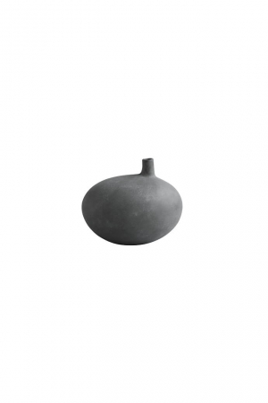 101 Copenhagen | Submarine váza, kicsi, sötétszürke | Submarine Vase, Small - Dark grey | Solinfo Shop