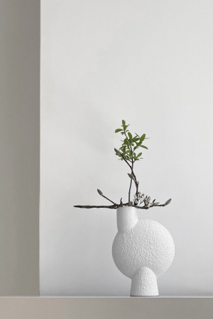  101 Copenhagen | Sphere Bubl fehér közepes váza | Sphere vase Bubl, medium, bubble white | Home of Solinfo 