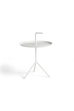 Hay | DLM XL fehér lerakóasztal | DLM XL white side table | Home of Solinfo