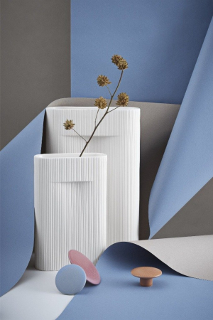 Muuto | Ridge törtfehér váza 35 cm | Ridge off white vase 35 cm | Solinfo Shop