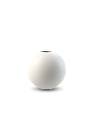 Cooee | Ball fehér váza | Ball White Vase | Home of Solinfo