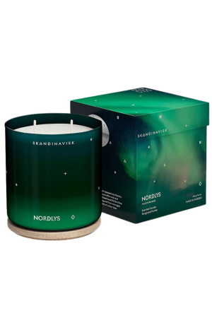 Skandinavisk |NORDLYS 400g illatgyertya | NORDLYS 400g Scented Candle | Home of Solinfo