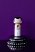Lucie Kaas Freddie Mercury kokeshi baba | Freddie Mercury kokeshi doll | Solinfo Shop