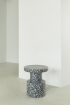 Normann Copenhagen | Bit sötét színes lerakóasztal | Bit stool black multi| Home of Solinfo