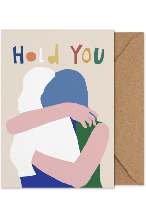 Paper Collective| Hold You képeslap | Hold You art card | Home of Solinfo