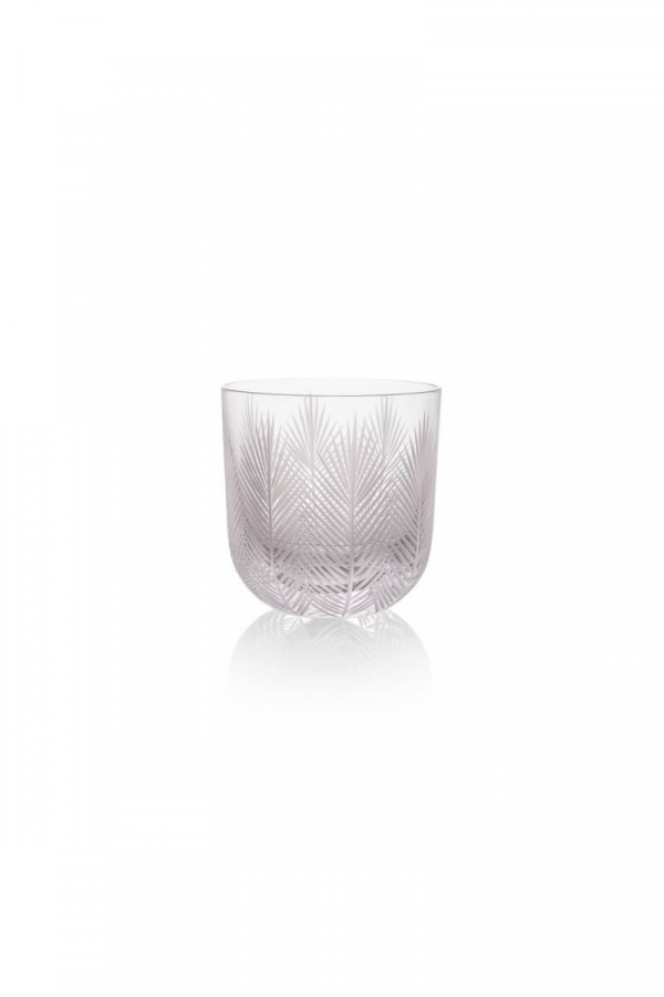 Rückl Madártoll mintás pohár | Feather glass | Solinfo Shop