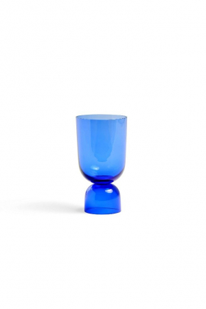 HAY Bottoms up váza, kék | Bottoms up vase, electric blue | Solinfo Shop