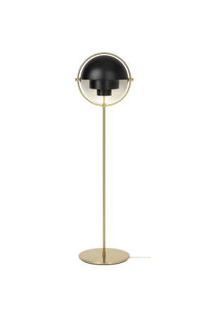 Gubi | Multi-Lite fekete-sárgaréz állólámpa | Multi-Lite floor lamp brass black | Home of Solinfo