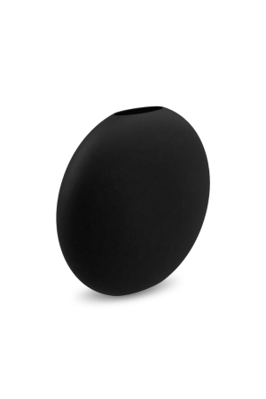 Cooee | Pastille fekete váza 30 cm | Pastille Black Vase 30 cm | Home of Solinfo