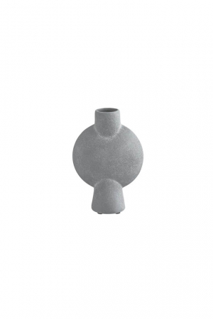 101 Copenhagen | Sphere Bubl szürke mini váza | Sphere vase Bubl, mini, light grey | Solinfo Shop